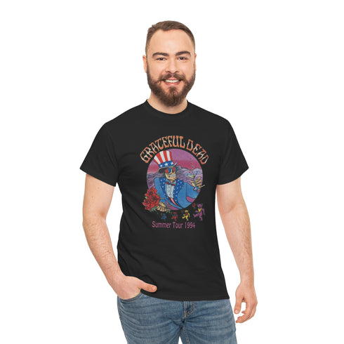 1994 Summer Tour - Unisex Grateful Dead T-Shirt - Icons From The Road Collection