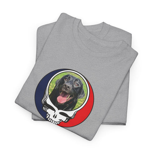 Custom Dog Stealie Unisex Grateful Dead T-Shirt (141)