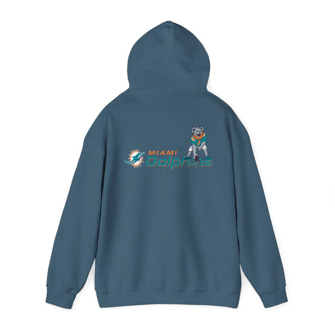 Miami Dolphins Dancing Bear Unisex Hoodie - NFL - StealieShop