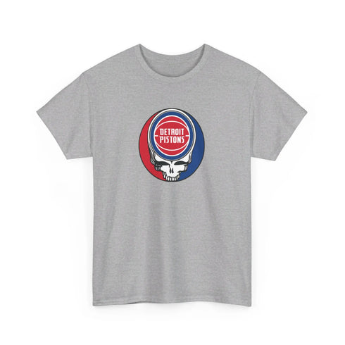 Detroit Pistons Grateful Dead T-Shirt - NBA - StealieShop