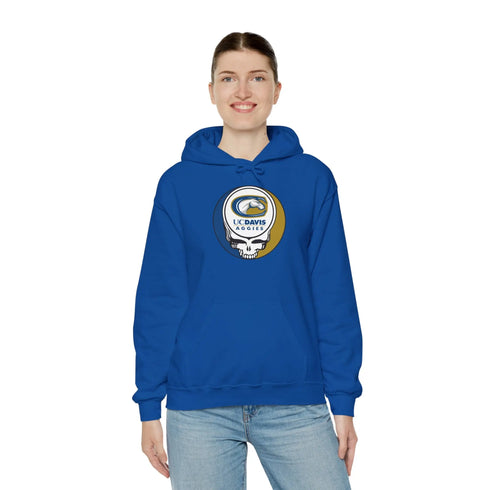 UC Davis Grateful Dead Unisex Heavy Blend Hoodie StealieShop