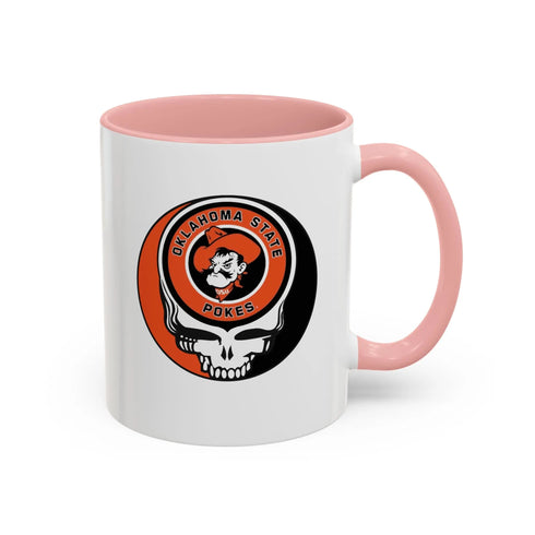 Oklahoma State University Grateful Dead Stealie Coffee Mug (11oz or 15oz) - StealieShop