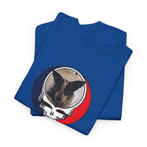 Custom Dog Stealie Unisex Grateful Dead T-Shirt (138)