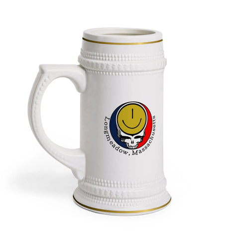 Longmeadow, MA Grateful Dead Stealie Beer Stein Mug StealieShop