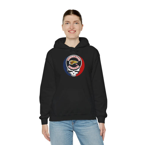 Grateful Dead - Hells Angels Stealie Unisex Heavy Blend Hoodie - StealieShop