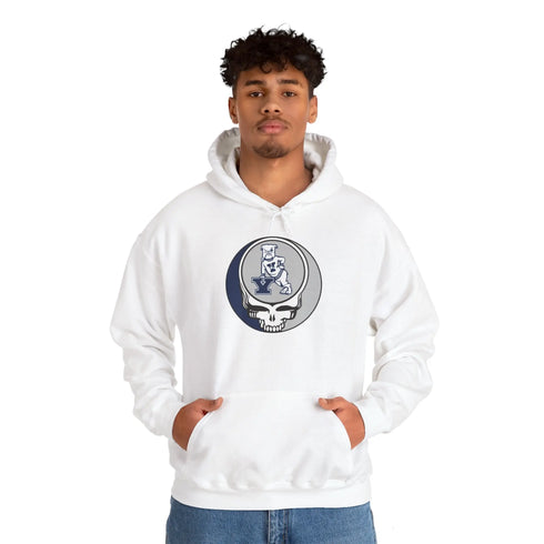 Yale University Grateful Dead Steal Your Face Unisex Hoodie - StealieShop