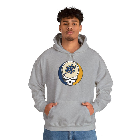 Merrimack College Grateful Dead Steal Your Face Unisex Hoodie StealieShop