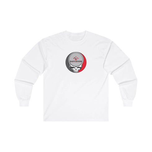 Davidson College Grateful Dead Long Sleeve Tee - StealieShop