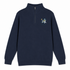 Jerry's Not Workin' From Anywhere - Life is dead.® - Premium Grateful Dead Quarter-Zip Pullover - Navy - 3