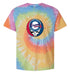 Atlanta Braves Stealie Tie-Dye Grateful Dead T-Shirt