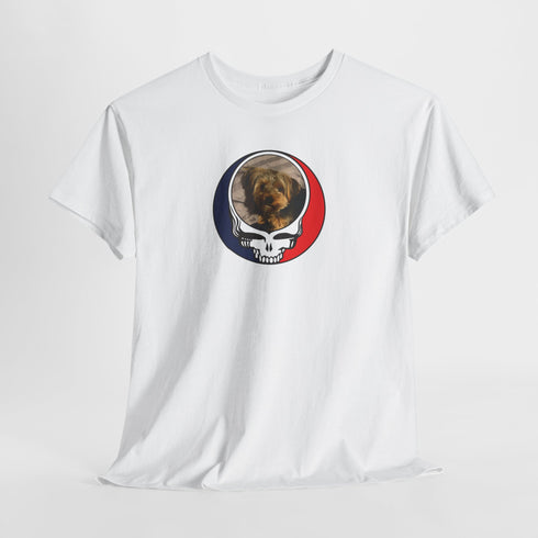 Custom Dog Stealie Unisex Grateful Dead T-Shirt (151)