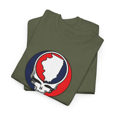 Illinois Map Stealie Grateful Dead T-Shirt