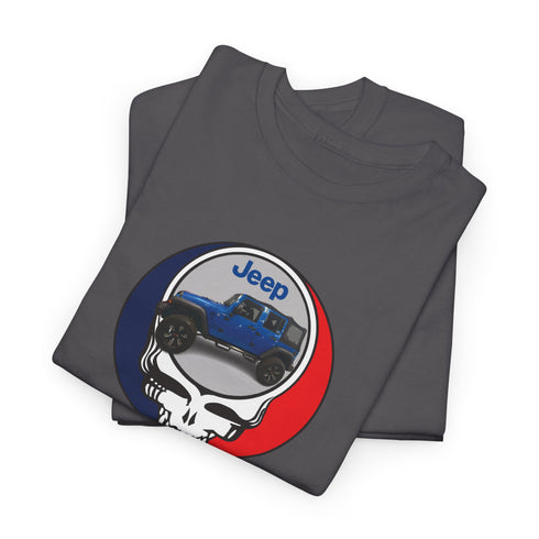 Custom Jeep Stealie Unisex Grateful Dead T-Shirt