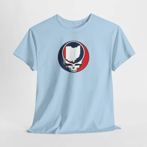 Ohio Map Stealie Grateful Dead T-Shirt