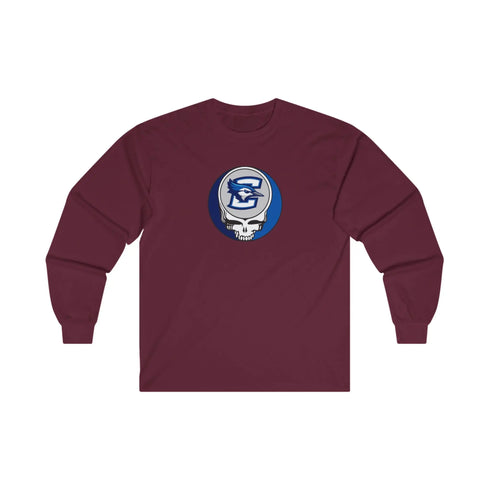 Creighton University Grateful Dead Long Sleeve Tee - StealieShop