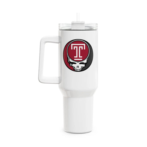 Grateful Dead - Temple University Stealie "Fat Man" Tumbler, Double Insulated 40oz Travel Mug - StealieShop