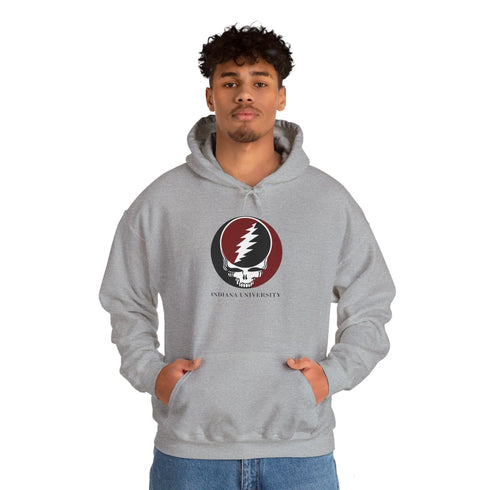 Indiana University Grateful Dead Unisex Heavy Blend Hoodie StealieShop