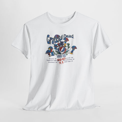 Sold Out 1993 Tour - Unisex Grateful Dead T-Shirt - Icons From The Road Collection