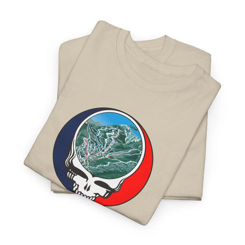 WhitefaceTrail Map Stealie Grateful Dead T-Shirt