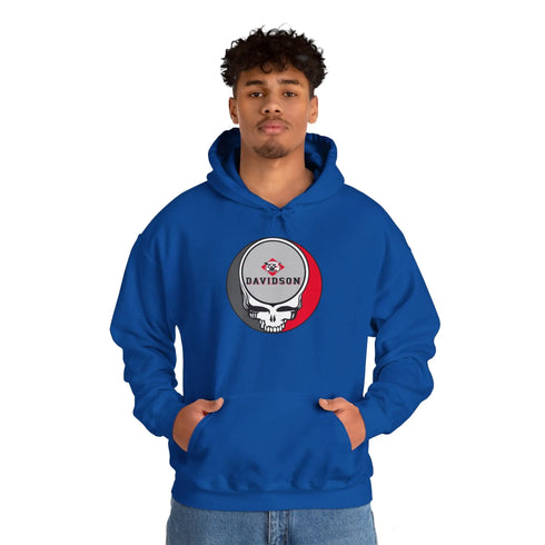 Davidson College Grateful Dead Steal Your Face Unisex Hoodie - StealieShop