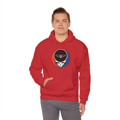 Grateful Dead - Custom ATC Freight Stealie Grateful Dead Hoodie Sweatshirt - StealieShop