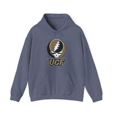 University of Central Florida Grateful Dead Hoodie - Hooded Sweatshirt - UCF - StealieShop
