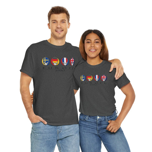 Grateful Dead - Europe 1990 Stealies Grateful Dead T-Shirt - StealieShop