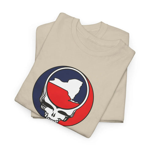 New York Map Stealie Grateful Dead T-Shirt