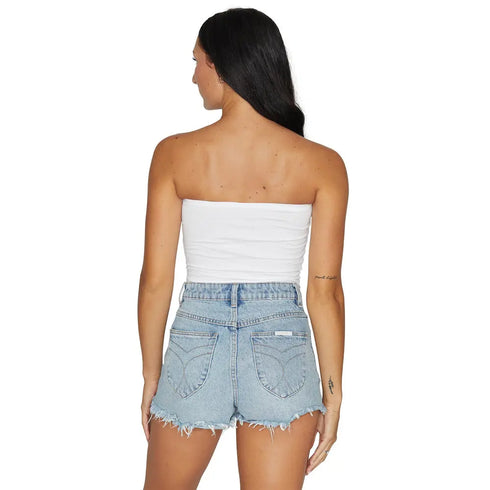 Grateful Dead - St. Paddy's Rainbow & Bears White Tube Top - StealieShop