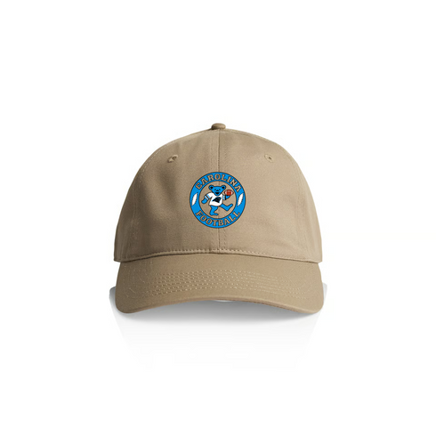 Carolina Football Dancing Bear Stealie Dad Hat - Khaki