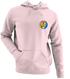 Western New England College - Premium Grateful Dead Left Chest Hoodie - Light Pink - 4