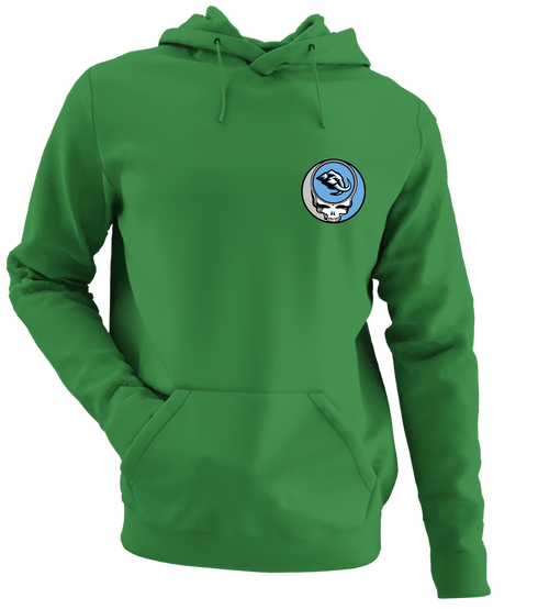 Utah Mammoth - Premium Grateful Dead Left Chest Hoodie - Irish Green - 6