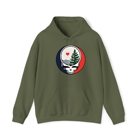 1435 - Custom Stealie Hoodie