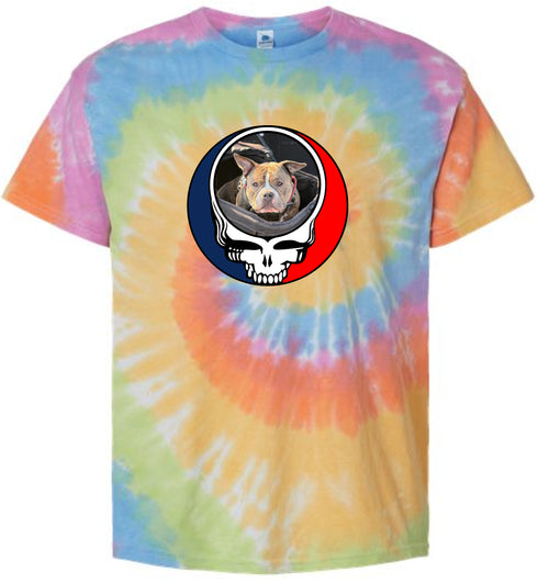 1526 - Custom Stealie Tie-Dye