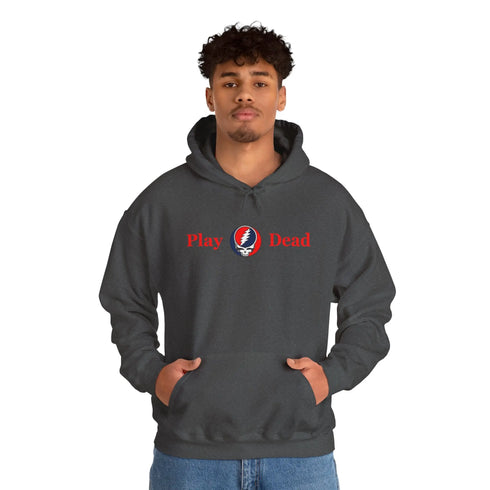 Grateful Dead - Play Dead Stealie Unisex Heavy Blend Hoodie - StealieShop