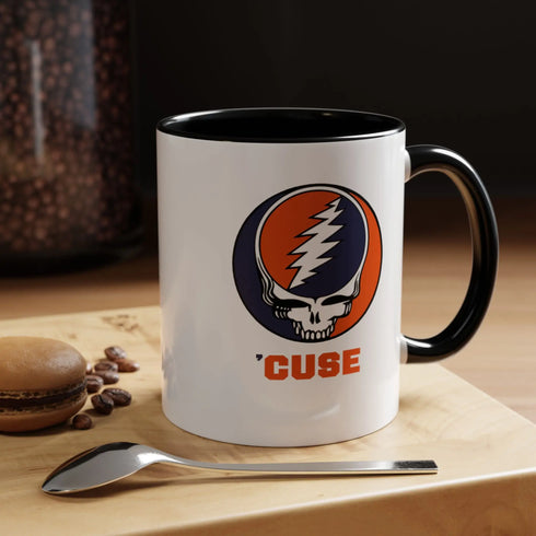 Syracuse University - 'CUSE Grateful Dead Stealie Coffee Mug Printify
