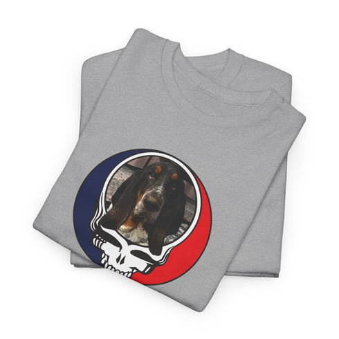 Custom Dog Stealie Unisex Grateful Dead T-Shirt (128)