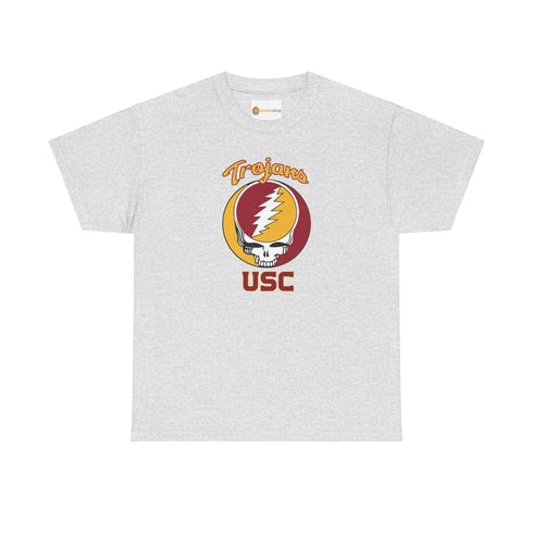 University of Southern California Grateful Dead T-Shirt | USC Trojans Printify