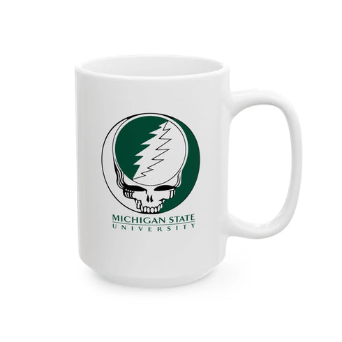Grateful Dead - Michigan State University Ceramic Mug - StealieShop