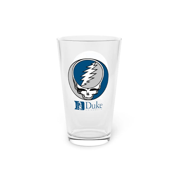 Duke University Grateful Dead Stealie Pint Glass, 16oz StealieShop