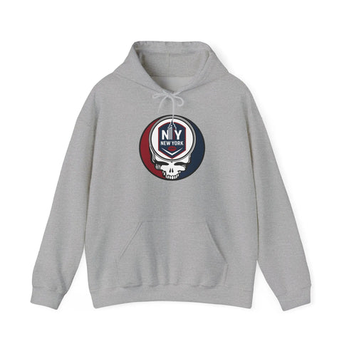 Grateful Dead - New York Giants Stealie Grateful Dead Hoodie Sweatshirt - NFL - StealieShop