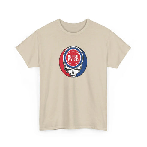 Detroit Pistons Grateful Dead T-Shirt - NBA - StealieShop
