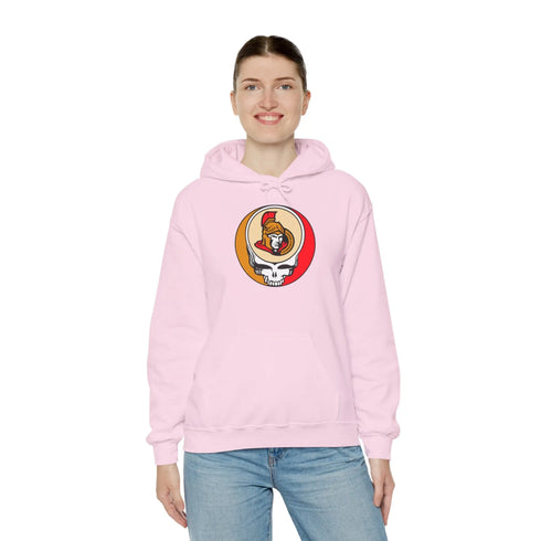 Ottowa Senators Grateful Dead Unisex Heavy Blend Hoodie StealieShop