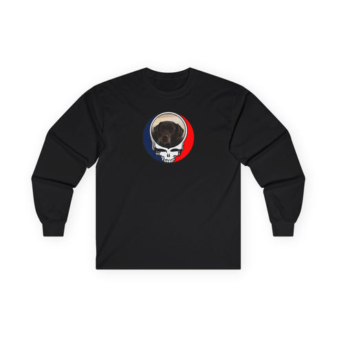 Custom Dog Stealie Grateful Dead Long Sleeve Tee (74)