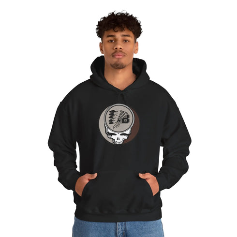 Grateful Dead - St. Bonaventure Throwback Stealie Grateful Dead Unisex Hoodie - StealieShop