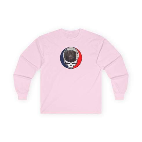 Custom Dog Stealie Grateful Dead Long Sleeve Tee (72)