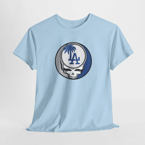 Grateful Dead - Los Angeles Dodgers Grateful Dead Steal Your Face T-Shirt - StealieShop