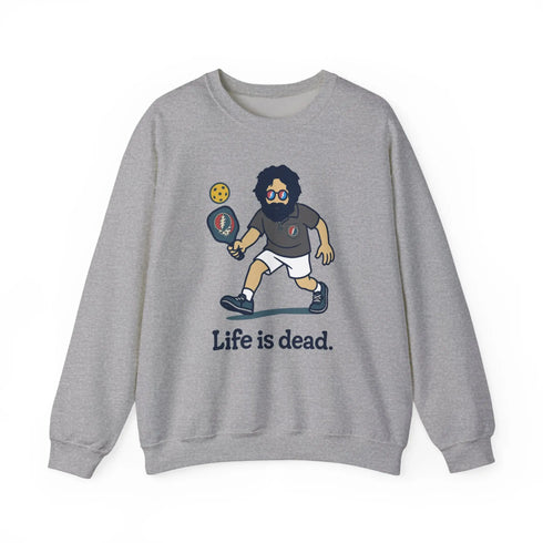 Grateful Dead - Jerry's in A Pickle | Life is dead. Crewneck Sweatshirt - StealieShop
