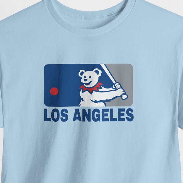 Los Angeles Dodgers Original Dancing Bear Unisex Grateful Dead T-Shirt