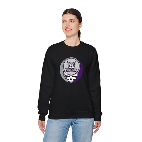 Grateful Dead - Weber State University Stealie Crewneck Sweatshirt - StealieShop